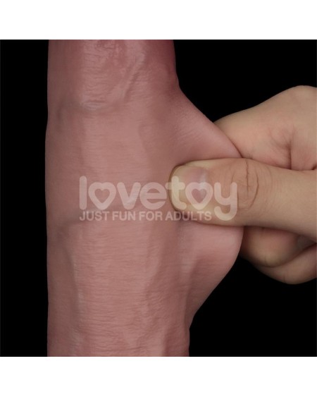 sliding pro ii dildo sliding peau dual-layer 9