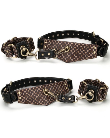 rebellion reign thigh cuffs set