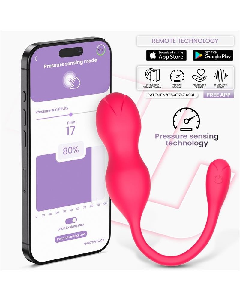kyra pelvic floor trainer with pressure sensing and app