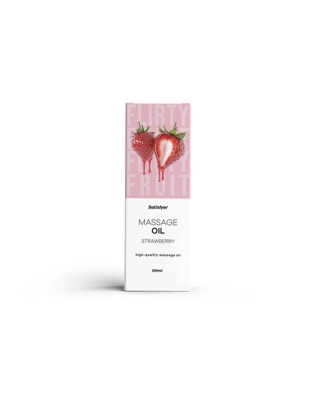 high-quality massage oil 250 ml strawberry