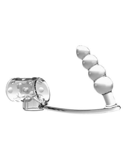 anal plug with penis sleeve