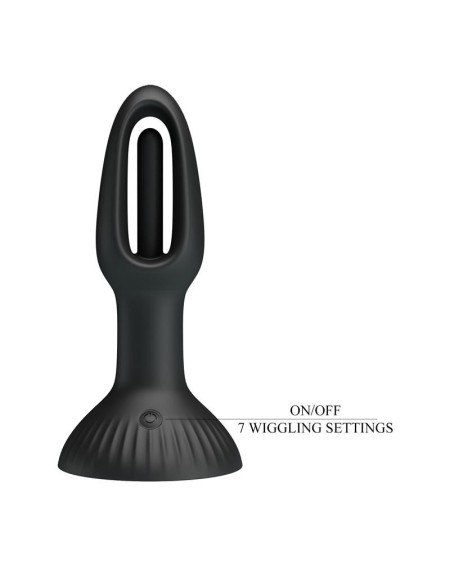 hubert anal plug with 7 wiggling