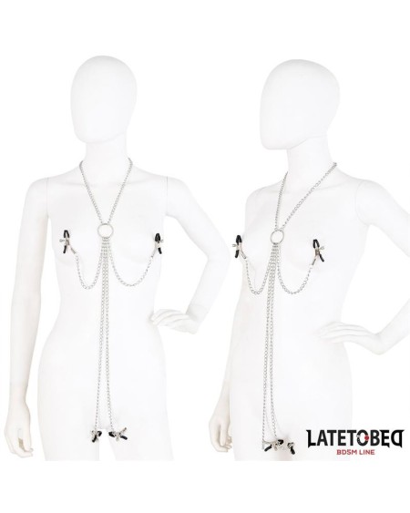 nipple clamps and clit clamps chain