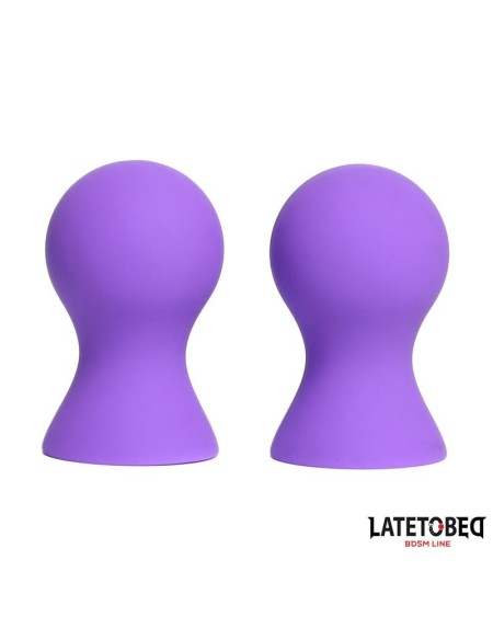 silicone nipple suckers violet