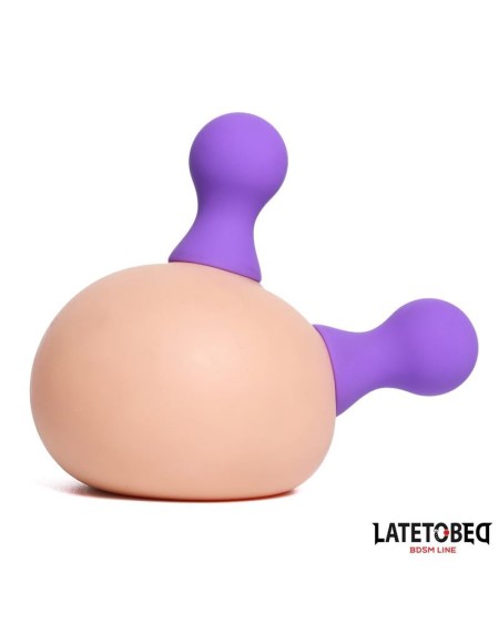 silicone nipple suckers violet