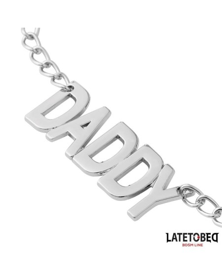 nipple clamps with daddy word pendant