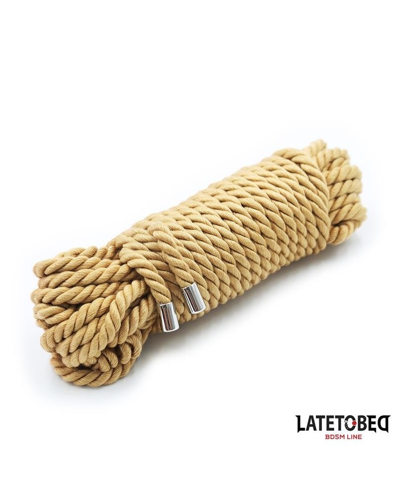 bondage rope with metal details 10m