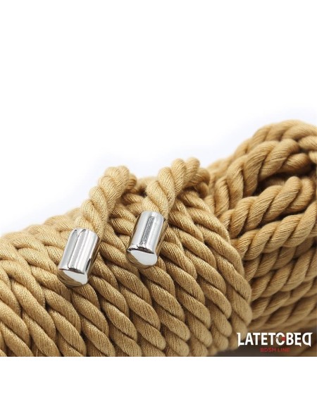 bondage rope with metal details 10m