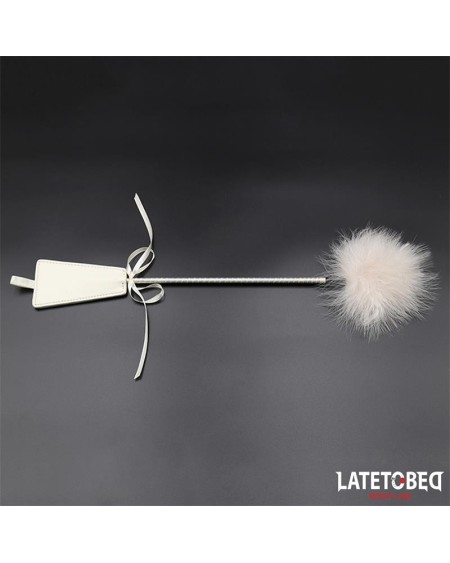 bowknot feather tickler paddle