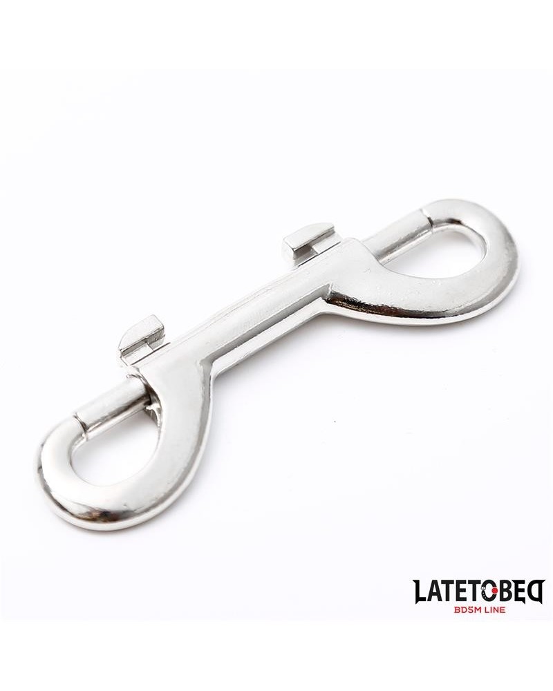 double ended metal snap hook
