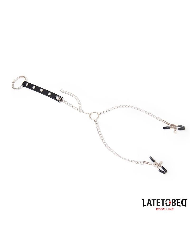 nipple clamps cock ring set adjustable