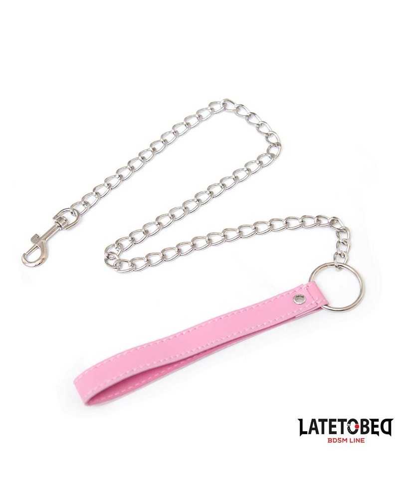metal chain leash rose 65cm