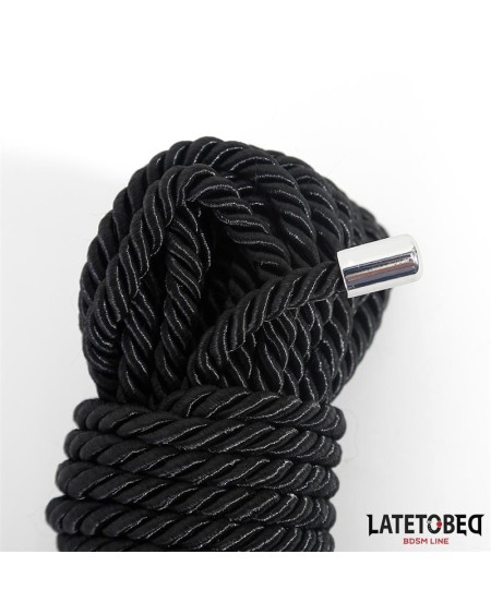 bondage rope 10m noir
