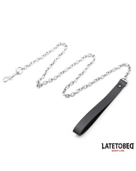 noir chain leash 100cm
