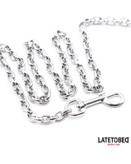 noir chain leash 100cm