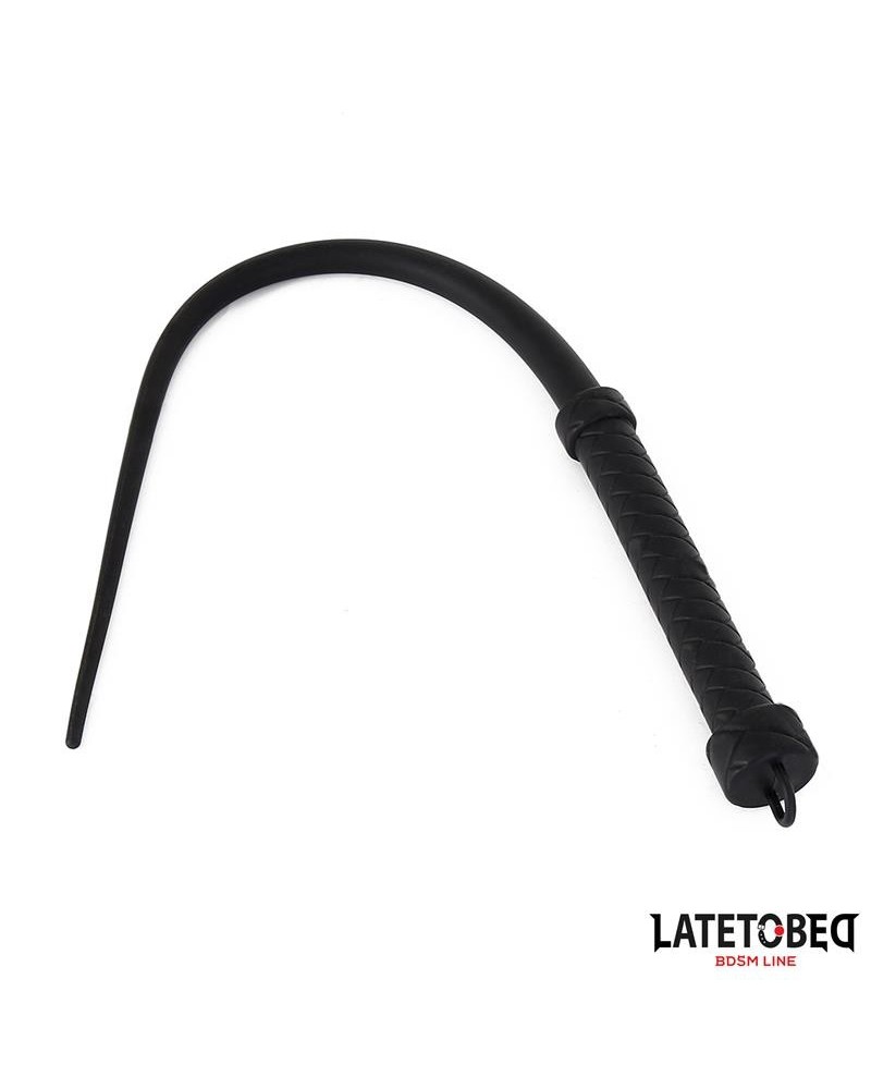 silicone whip noir 63.5cm