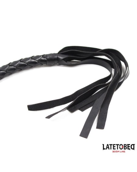 braided whip noir 116cm