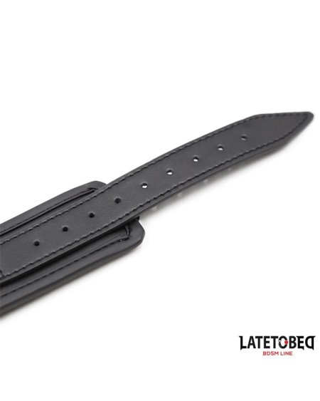 handcuffs adjustable neoprene noir