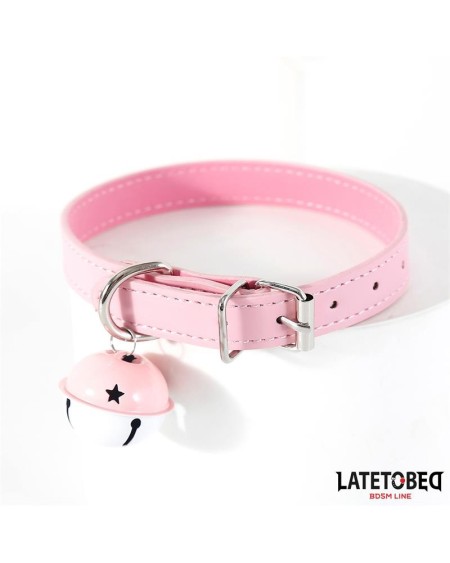 collar with bell adjustable rose