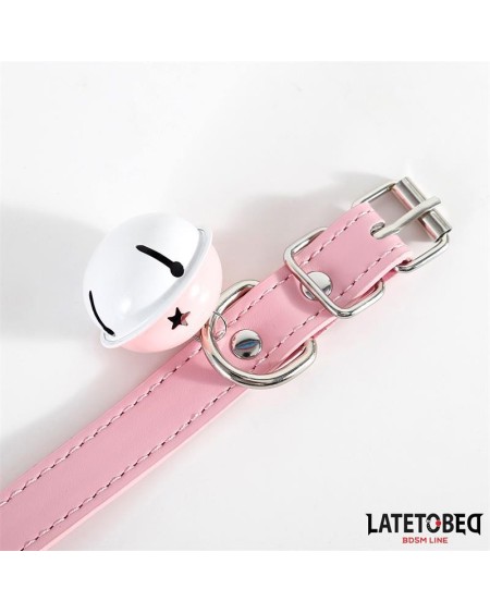 collar with bell adjustable rose