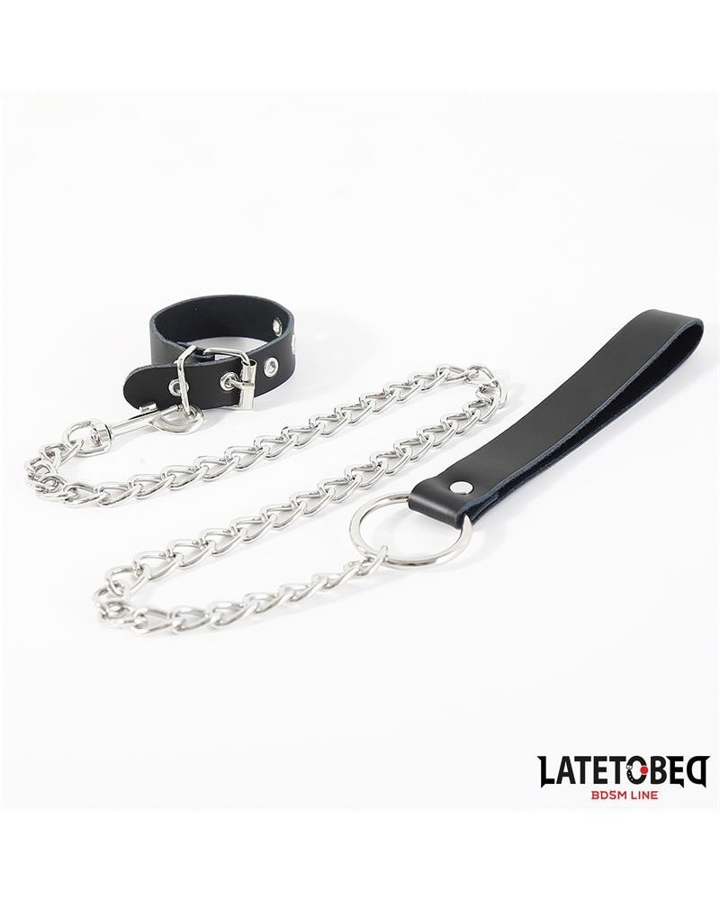 buckle fastener ring with leash