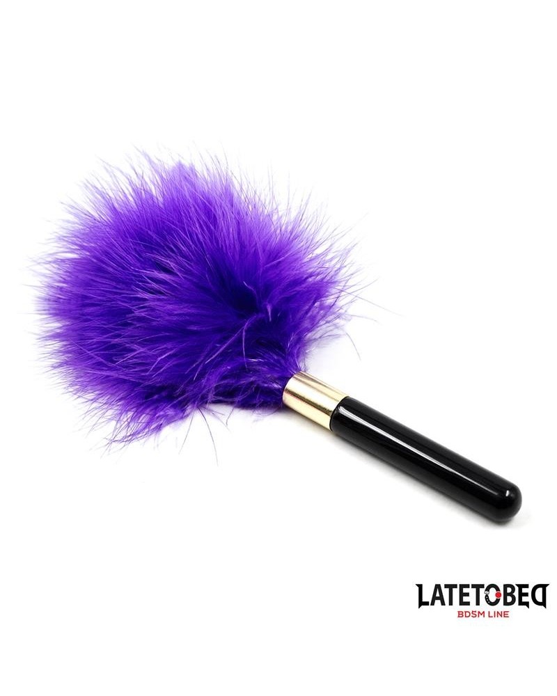 feather tickler mini violet 18cm