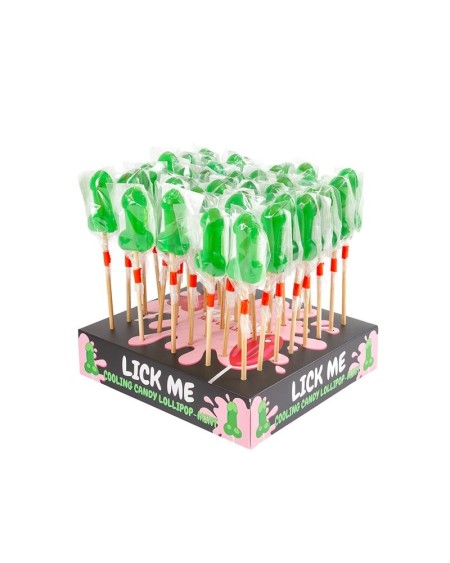 display mint lollipops cooling effect 40 pcs.