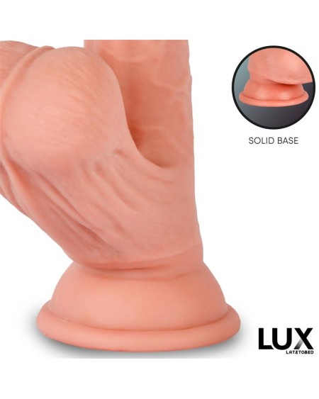 lars triple density dildo with swinging balls 7.6