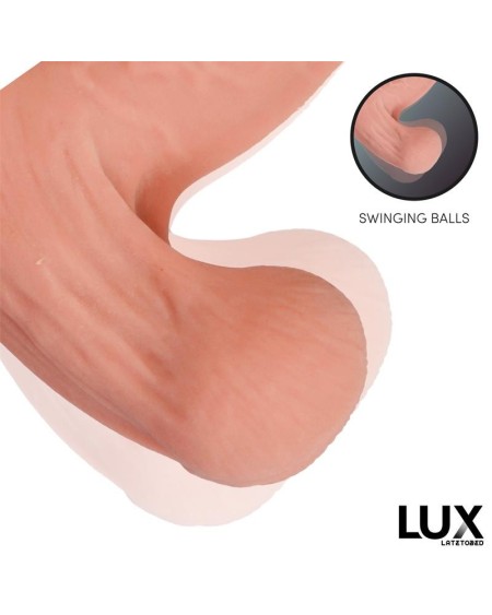 paul triple density dildo with swinging balls 8.2