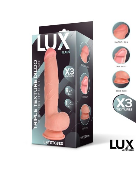 klaus triple density dildo with balls 9.4