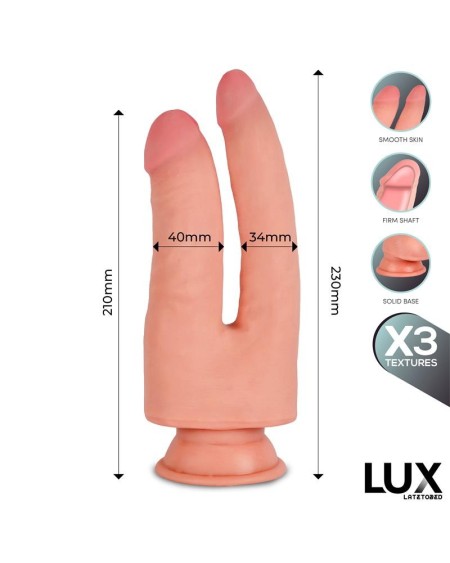 franz triple density double dildo 8.2 - 9