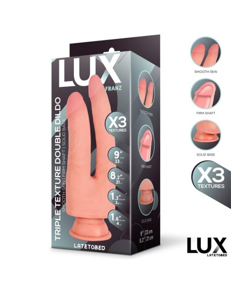 franz triple density double dildo 8.2 - 9