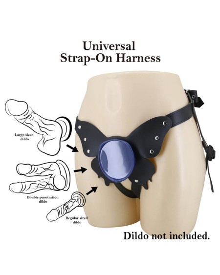 caludio ii universal strapon harness butterfly