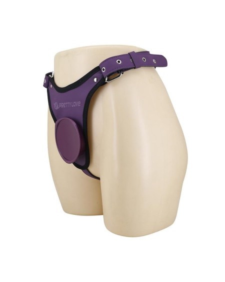 caludio iii universal strapon harness violet