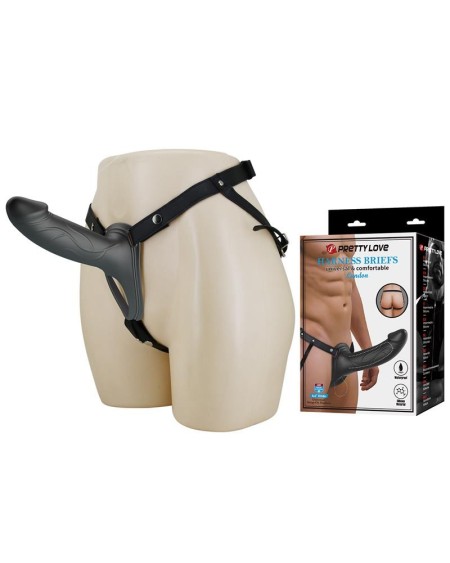 london universal strap-on harness with hollow dildo 6.6
