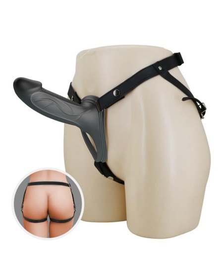london universal strap-on harness with hollow dildo 6.6