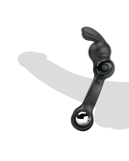 yusuf vibrant penis ring with steel beads 2x33gr