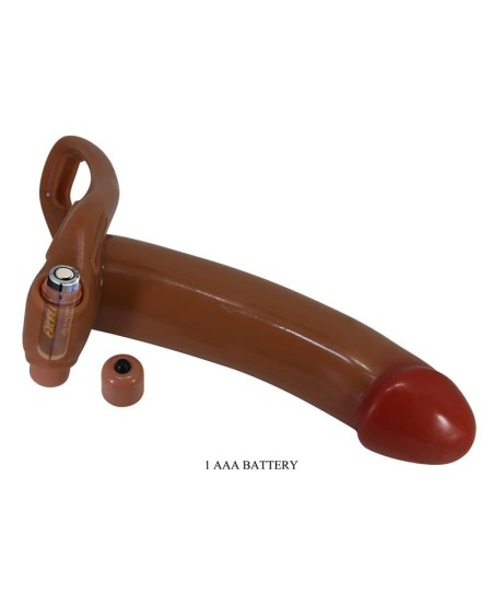 bradden universal strap on with vibrant hollow dildo 6.7