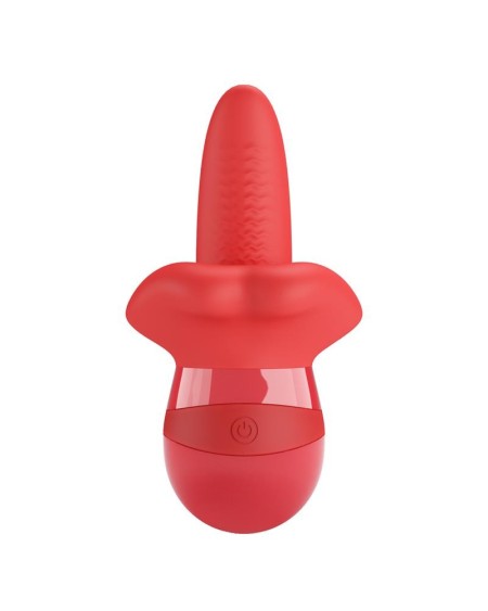 obelia stimulator with vibration and tongue movement