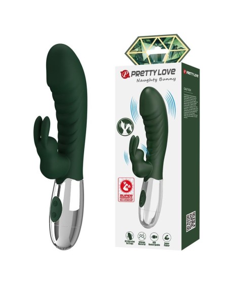 naughty bunny vibe 30 functions green
