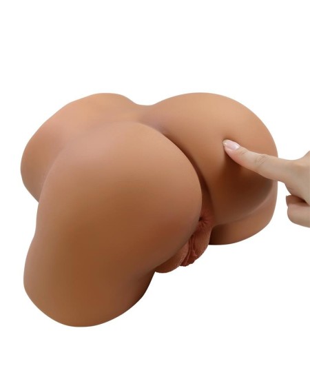 masturbator with vibration, ventouse effect and voice 5.5 cm