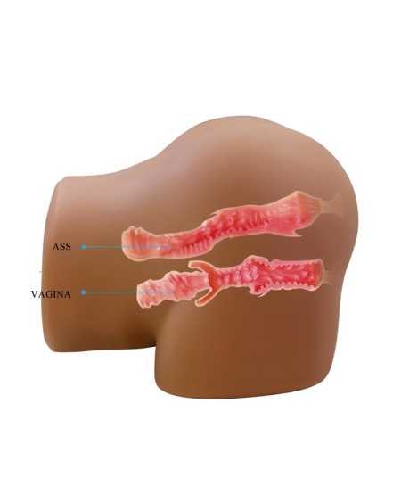 masturbator with vibration, ventouse effect and voice 5.5 cm