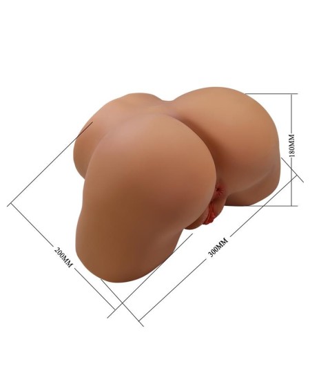 masturbator with vibration, ventouse effect and voice 5.5 cm