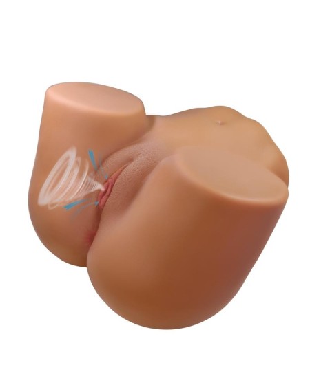 masturbator with vibration, ventouse efect and voice 11 kg