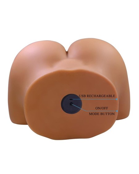 masturbator with vibration, ventouse efect and voice 11 kg