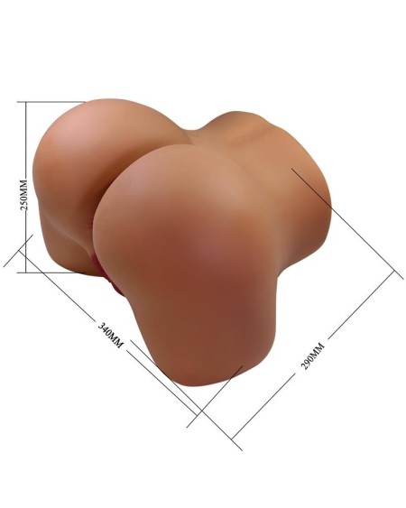 masturbator with vibration, ventouse efect and voice 11 kg