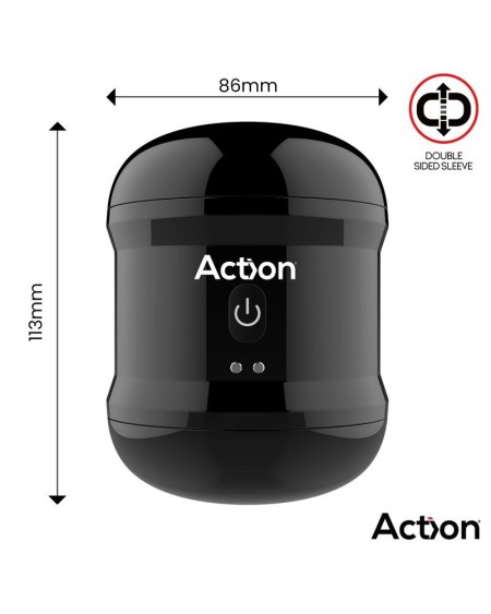 thor double sided vibrant masturbator