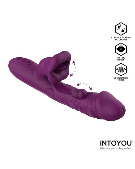 bella vibe with double tickling ball and biting 3 motors