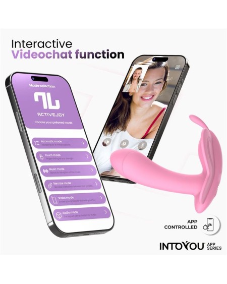 wingy butterfly vibrator with app rose