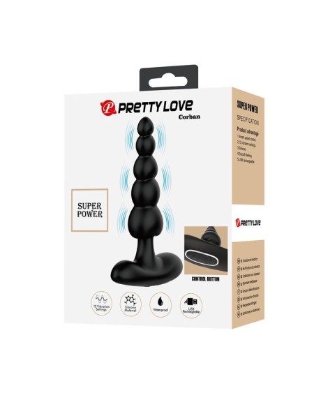 corban anal beads with vibration